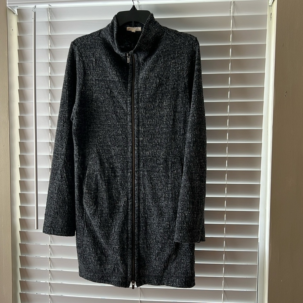 Eileen Fisher Zip Up Cardigan